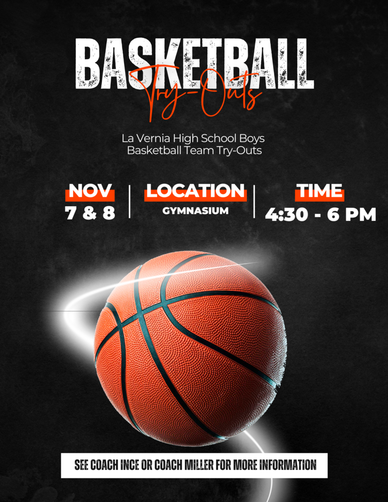 Boys Basketball Tryouts La Vernia High School